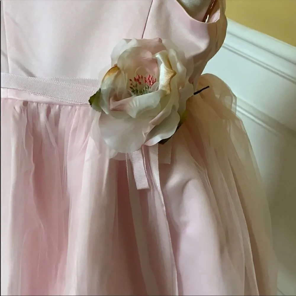 Pink Special Occasion Girls Dress - Picture 2 of 10